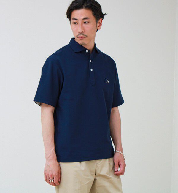 GLOSTER「【ギフトにもおすすめ】【フレブル刺繍】DADDYポロ」|ポロシャツ|