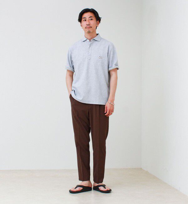 GLOSTER「【ギフトにもおすすめ】【フレブル刺繍】DADDYポロ」|ポロシャツ|