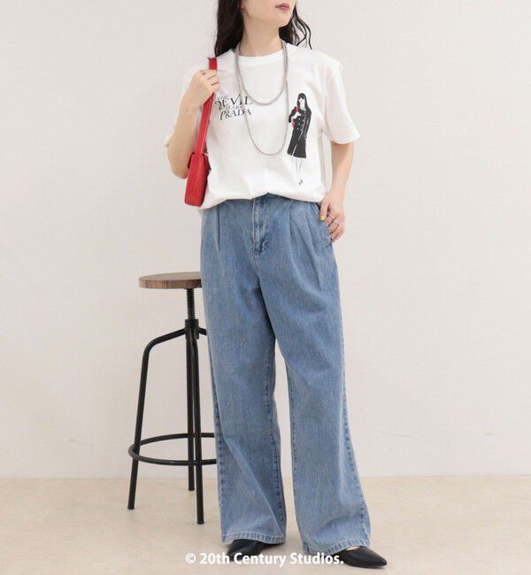 fredy emue「【GOOD ROCK SPEED/グッドロックスピード】The DEVIL wears PRADA半袖Tシャツ」|Tシャツ・カットソー|