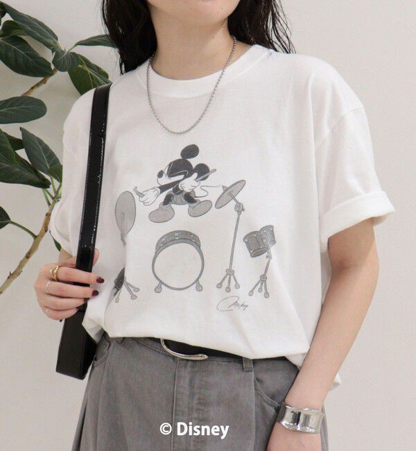 fredy emue「【GOOD ROCK SPEED/グッドロックスピード】MICKEYドラム半袖Tシャツ」|Tシャツ・カットソー|