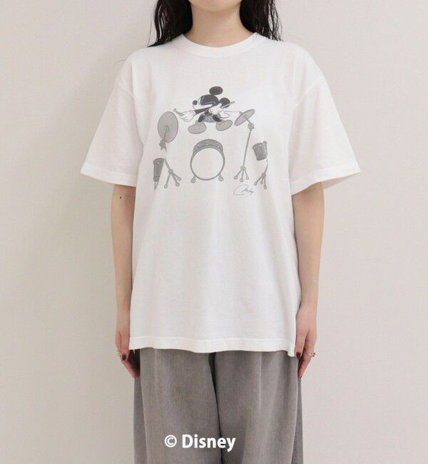 fredy emue「【GOOD ROCK SPEED/グッドロックスピード】MICKEYドラム半袖Tシャツ」|Tシャツ・カットソー|