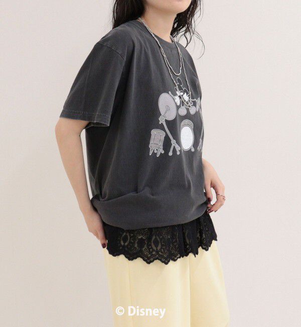 fredy emue「【GOOD ROCK SPEED/グッドロックスピード】MICKEYドラム半袖Tシャツ」|Tシャツ・カットソー|