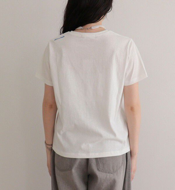 fredy emue「刺しゅう入りCAT PHOTO Tシャツ」|Tシャツ・カットソー|