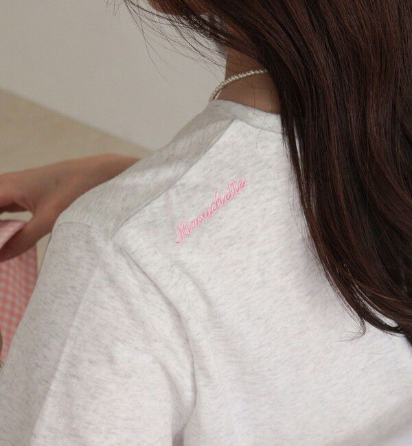 fredy emue「刺しゅう入りCAT PHOTO Tシャツ」|Tシャツ・カットソー|