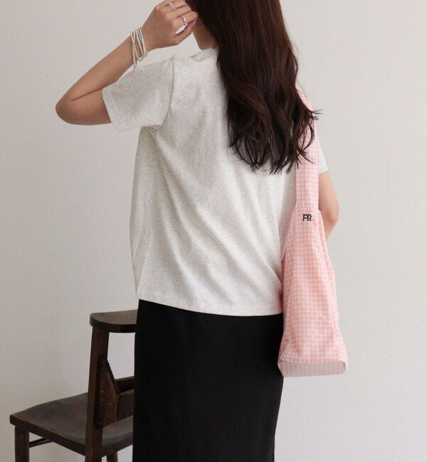 fredy emue「刺しゅう入りCAT PHOTO Tシャツ」|Tシャツ・カットソー|