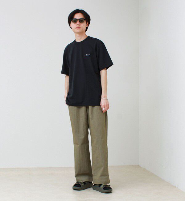 GLOSTER「【BARBOUR/バブアー】LOGO OS T-SHIRT」|Tシャツ・カットソー|