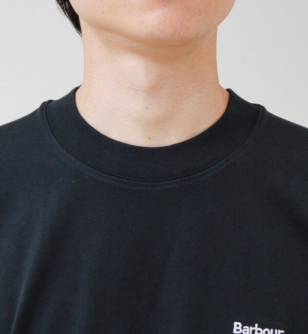 GLOSTER「【BARBOUR/バブアー】LOGO OS T-SHIRT」|Tシャツ・カットソー|