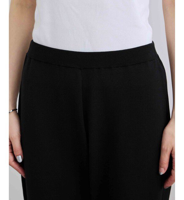 SALON adam et rope'「クールニットエフォートレスパンツ / セットアップ対応」|チノ|