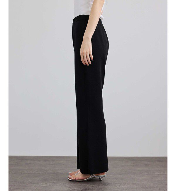 SALON adam et rope'「クールニットエフォートレスパンツ / セットアップ対応」|チノ|