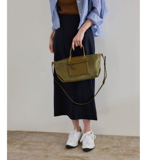 ROPE「チュールメッシュ2WAYミニバッグ」|ハンドバッグ|