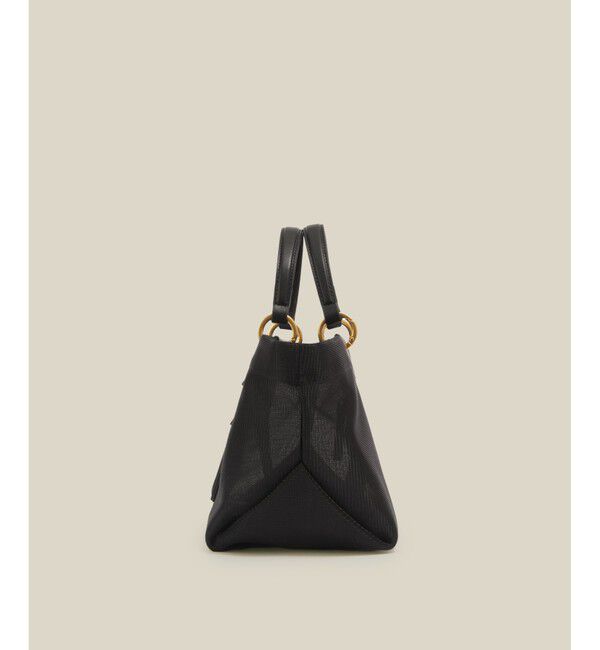 ROPE「チュールメッシュ2WAYミニバッグ」|ハンドバッグ|