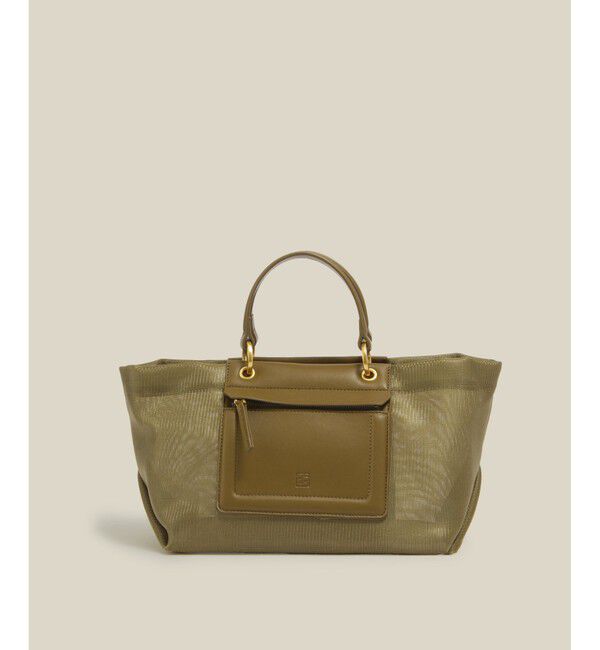 ROPE「チュールメッシュ2WAYミニバッグ」|ハンドバッグ|