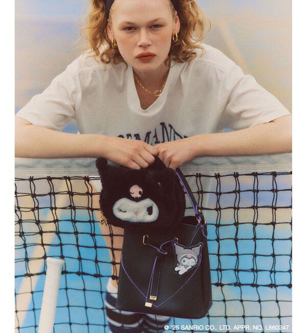 VIS「【マイメロディ&クロミ】 VIS別注モデルハートカットバッグ＆チャームSET」|ハンドバッグ|