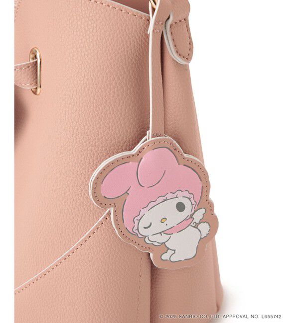 VIS「【マイメロディ&クロミ】 VIS別注モデルハートカットバッグ＆チャームSET」|ハンドバッグ|