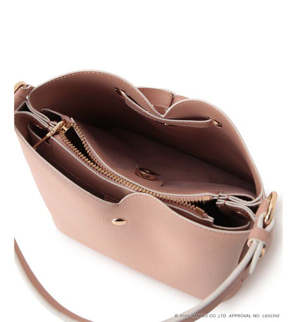 VIS「【マイメロディ&クロミ】 VIS別注モデルハートカットバッグ＆チャームSET」|ハンドバッグ|