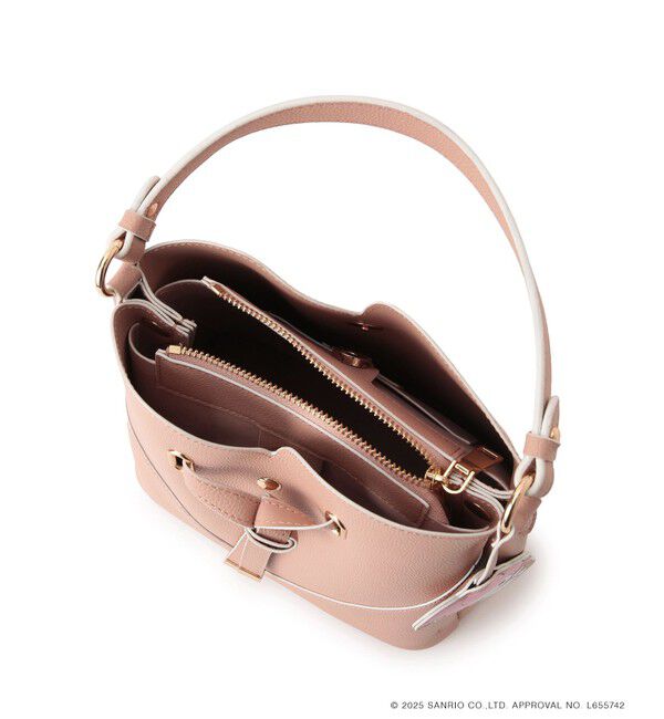 VIS「【マイメロディ&クロミ】 VIS別注モデルハートカットバッグ＆チャームSET」|ハンドバッグ|