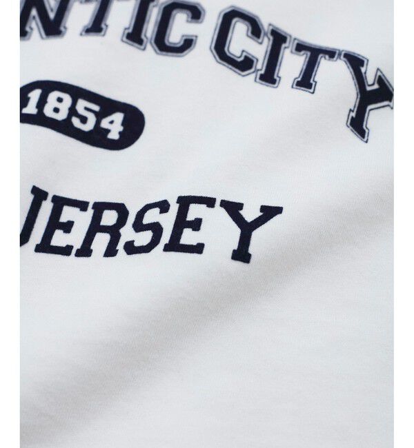 VIS「コンパクトフロッキープリントロゴTシャツ」|Tシャツ・カットソー|