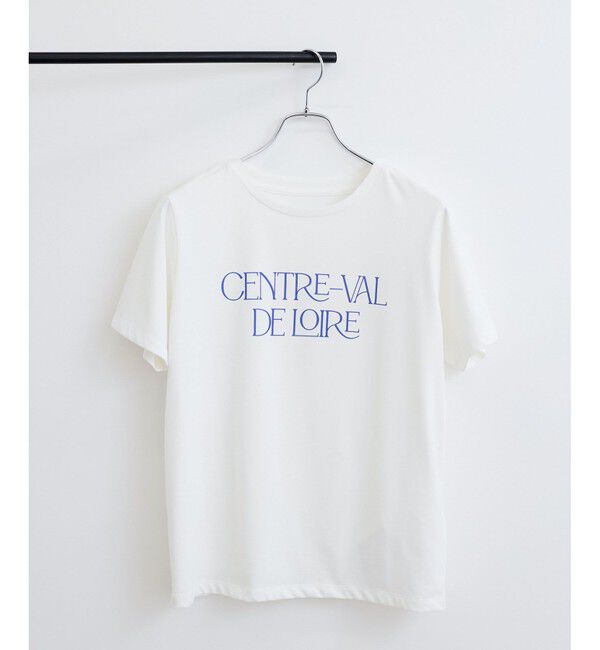 VIS「【接触冷感/洗える】アソートロゴプリントTシャツ」|Tシャツ・カットソー|