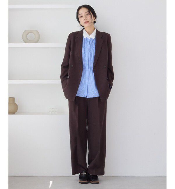 VIS「シャーリングデザインシャツ」|シャツ・ブラウス|