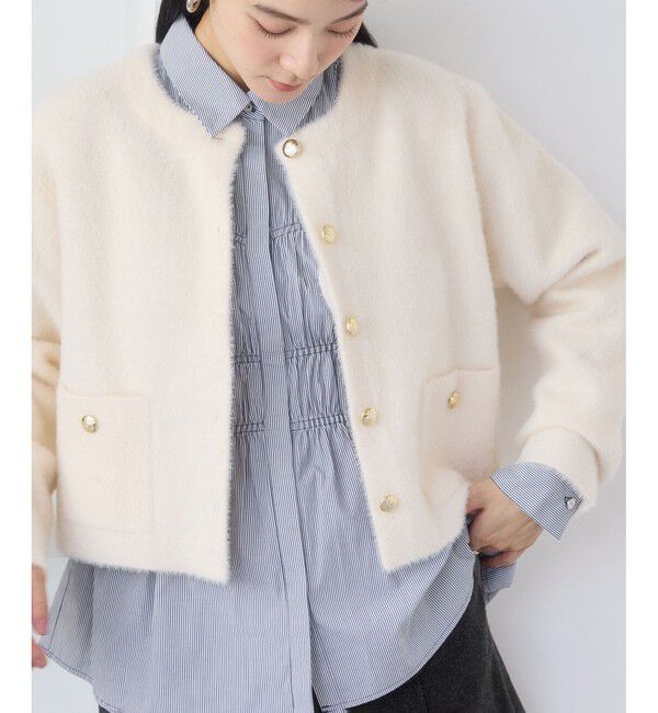 VIS「シャーリングデザインシャツ」|シャツ・ブラウス|