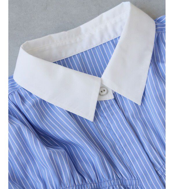 VIS「シャーリングデザインシャツ」|シャツ・ブラウス|