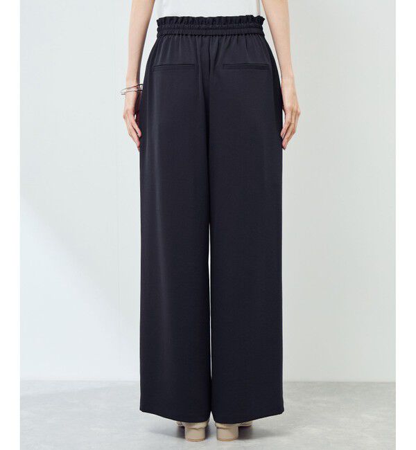 Rope&rsquo;Picnic「ジョガーイージーワイドパンツ/セットアップ対応」|チノ|