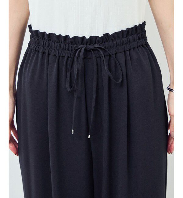 Rope&rsquo;Picnic「ジョガーイージーワイドパンツ/セットアップ対応」|チノ|