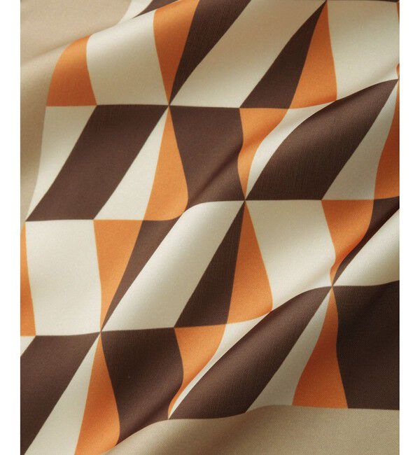 ROPE PICNIC PASSAGE「幾何学柄スカーフ 90cm」|バンダナ・スカーフ|