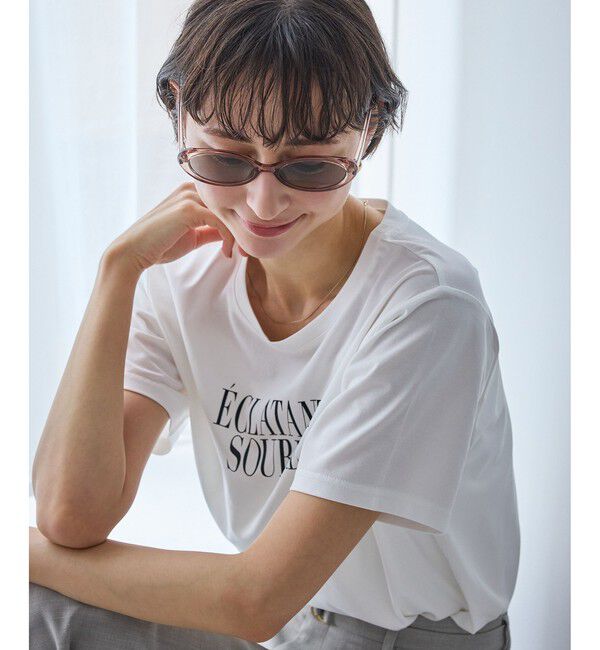 ROPE PICNIC PASSAGE「オーバルフレームアイウェア/UVカット」|サングラス|グレー(07)