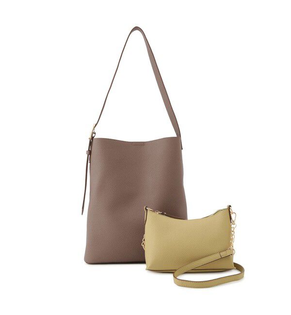 ROPE PICNIC PASSAGE「me fit BAG ワンショルダートート＆ミニショルダーバッグ/2点セット・A4対応」|ショルダー・メッセンジャー|