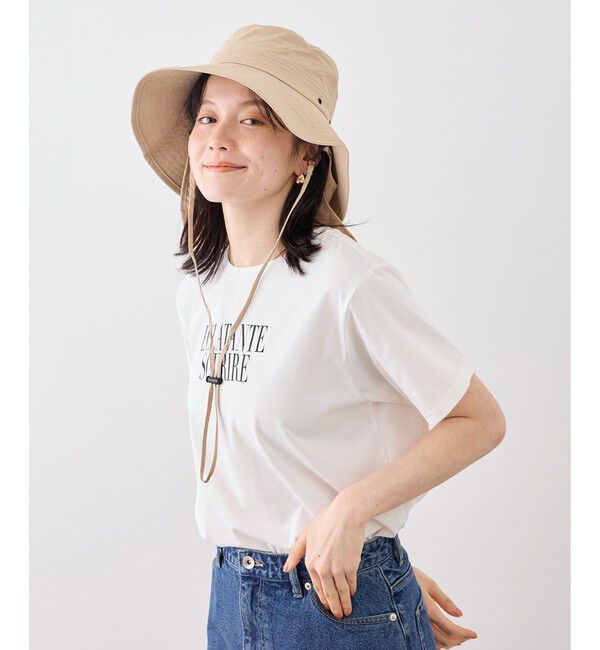 ROPE PICNIC PASSAGE「日よけ付きアドベンチャーハット/UVカット・撥水・抗菌」|ハット|