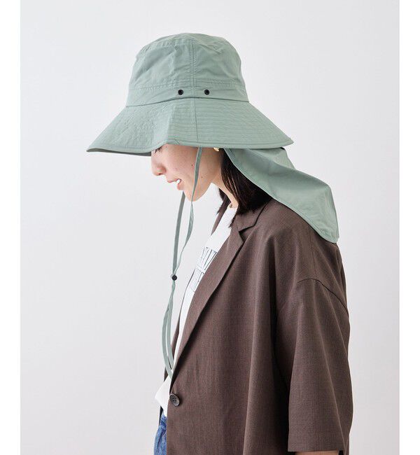 ROPE PICNIC PASSAGE「日よけ付きアドベンチャーハット/UVカット・撥水・抗菌」|ハット|