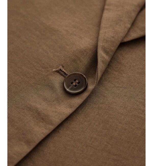 Rope&rsquo;Picnic「エアリーリネンライク ハーフスリーブジャケット/接触冷感・UVカット・速乾」|テーラードジャケット|