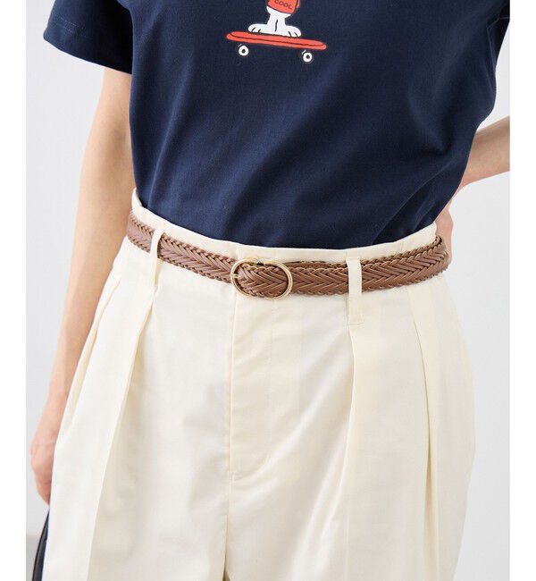 ROPE PICNIC PASSAGE「22mmボンデッドレザーファイバーメッシュベルト」|ベルト|