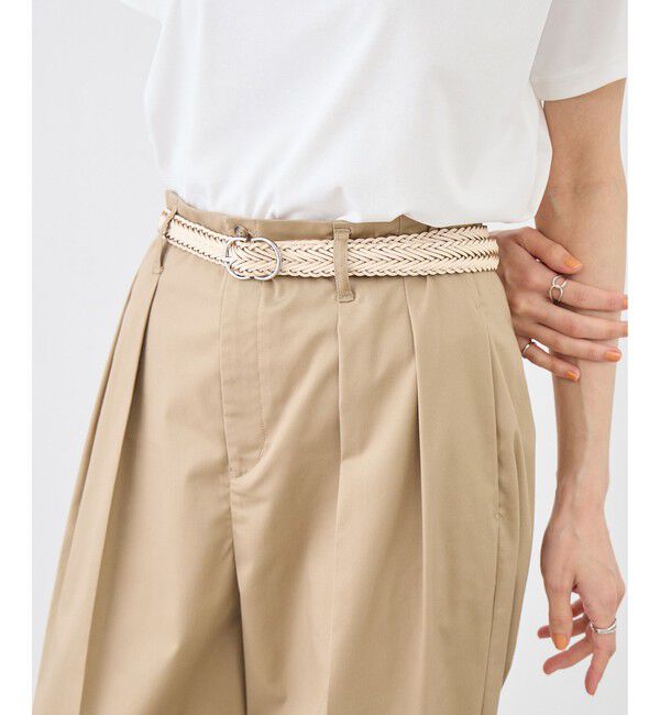 ROPE PICNIC PASSAGE「22mmボンデッドレザーファイバーメッシュベルト」|ベルト|キナリ(16)