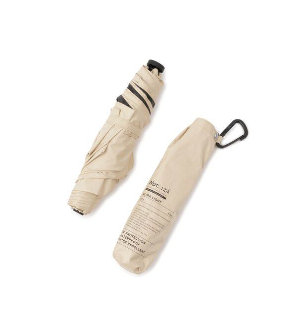 ROPE PICNIC PASSAGE「【Wpc. IZA】IZA ULTRA LIGHT 折りたたみ日傘/晴雨兼用・UVカット・軽量」|傘|ベージュ(27)