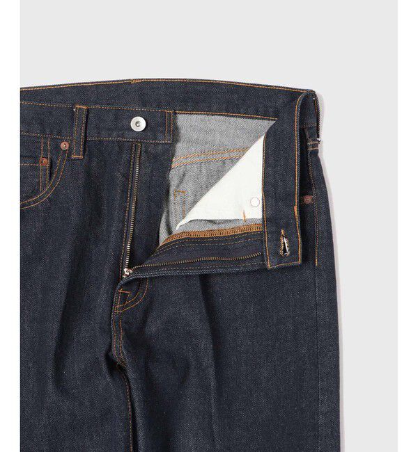 ADAM ET ROPE'「スリム テーパード デニムパンツ」|デニム|