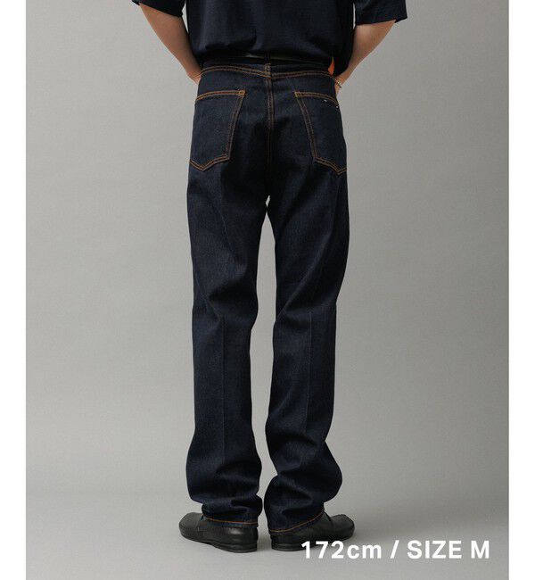 ADAM ET ROPE'「スリム テーパード デニムパンツ」|デニム|