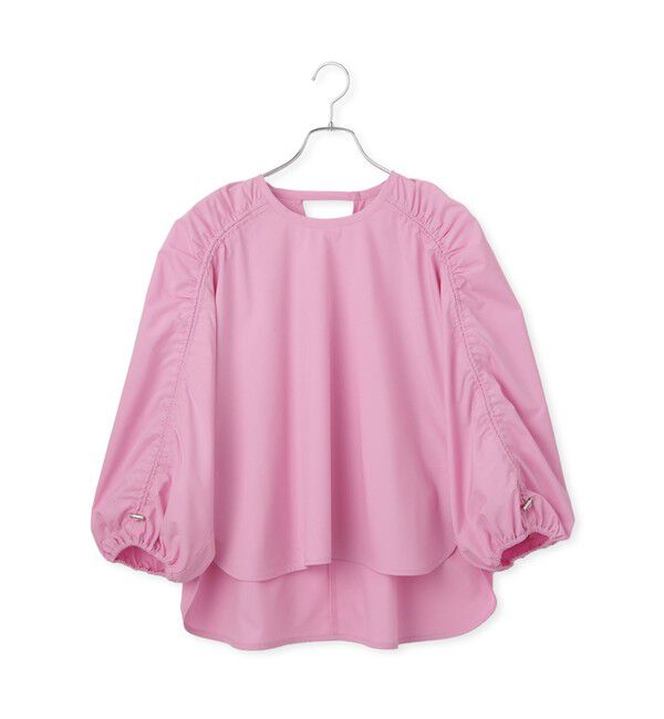 ADAM ET ROPE'「【WEB限定】ドロストスリーブブラウス」|シャツ・ブラウス|