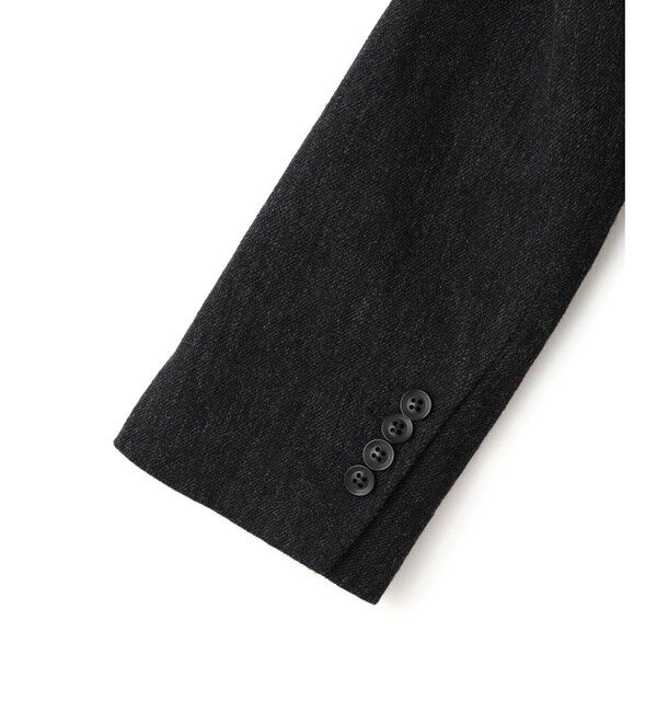 ADAM ET ROPE'「【EMOELLE】ウールコットンジャケットライクブラウス」|シャツ・ブラウス|