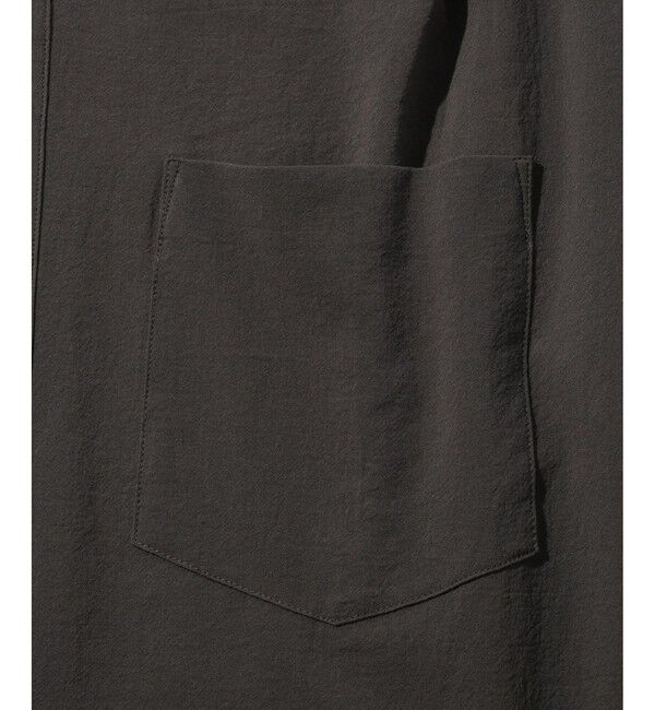 ADAM ET ROPE'「近江晒 シアー プルオーバーシャツ」|シャツ・ブラウス|