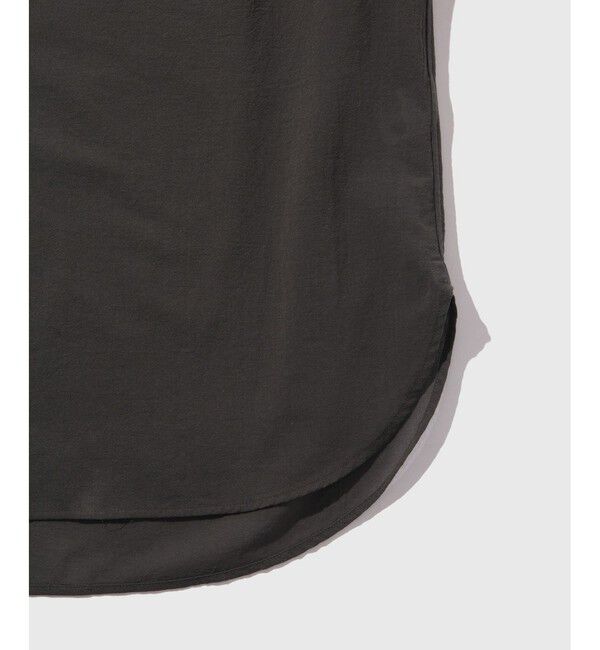 ADAM ET ROPE'「近江晒 シアー プルオーバーシャツ」|シャツ・ブラウス|