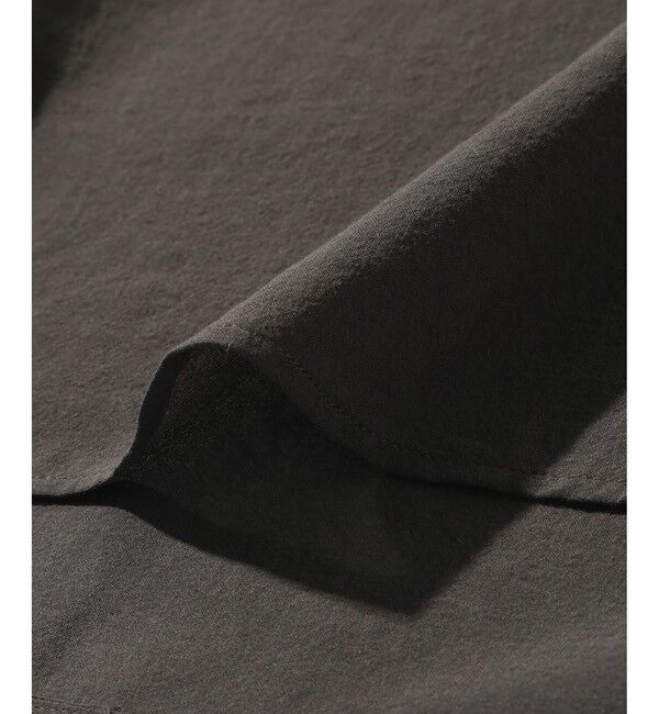 ADAM ET ROPE'「近江晒 シアー プルオーバーシャツ」|シャツ・ブラウス|