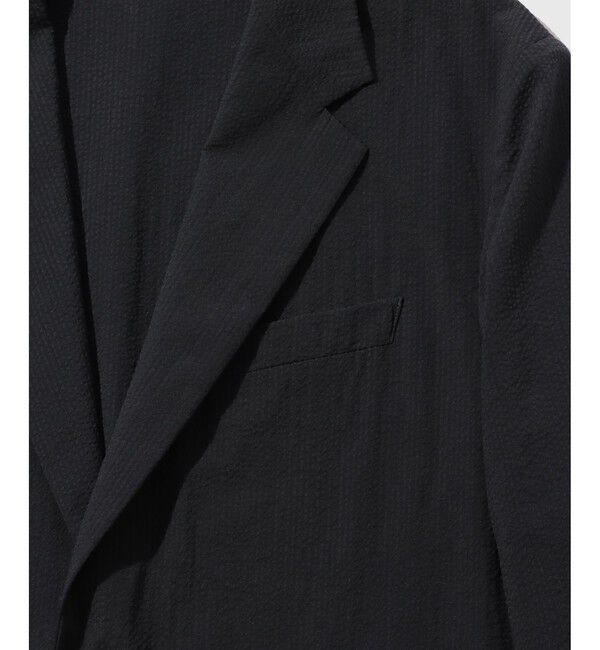 ADAM ET ROPE'「シアサッカー リラックスジャケット」|テーラードジャケット|