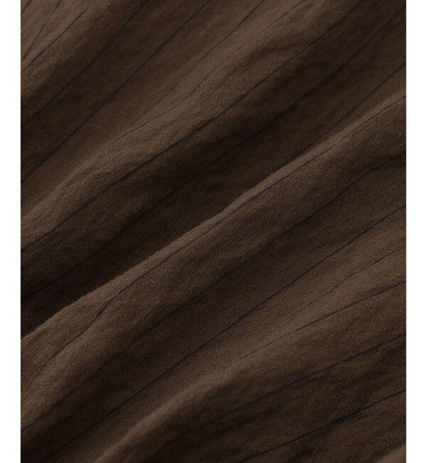 ADAM ET ROPE'「ウエストギャザーリボンブラウス」|シャツ・ブラウス|