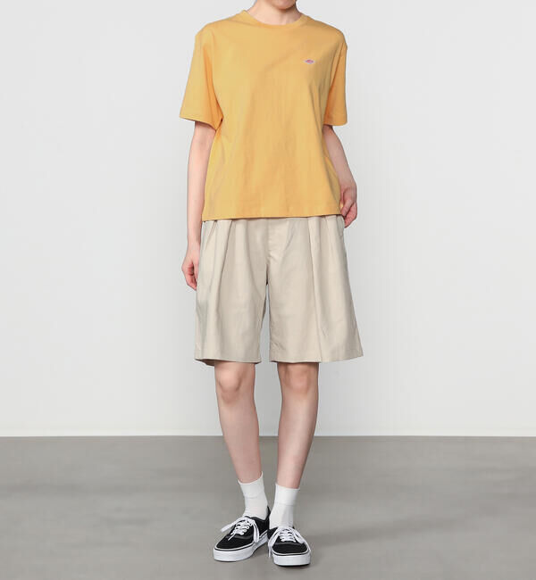 DANTON「DANTON | コットン天竺 ショートTシャツ SOLID WOMEN」|Tシャツ・カットソー|