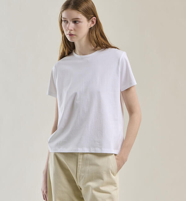 handvaerk「handvaerk | 60/2 CREW NECK T-SHIRT WOMEN」|Tシャツ・カットソー|