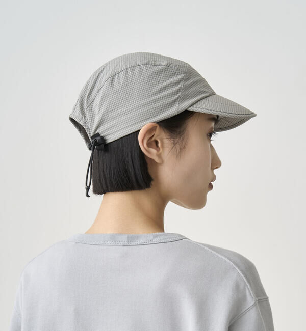 ORCIVAL「ORCIVAL | サッカーギンガム ジェットキャップ UNISEX」|キャップ・キャスケット|