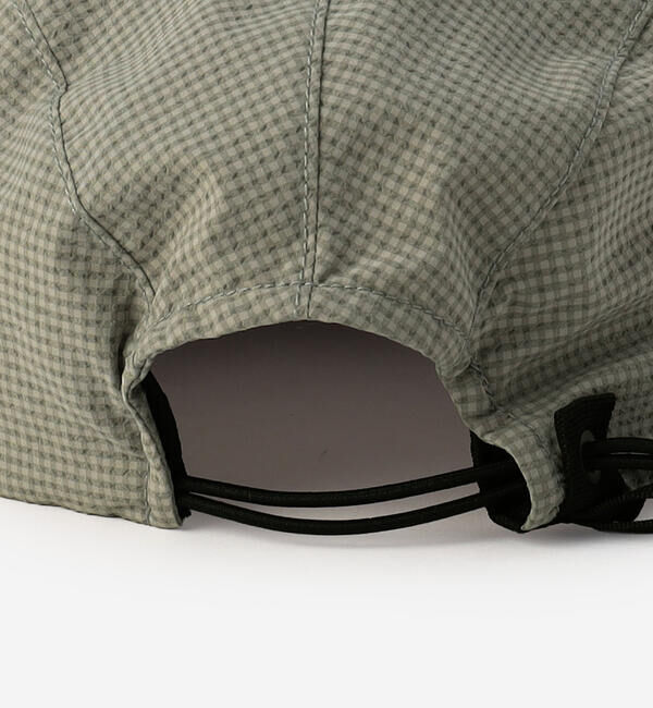 ORCIVAL「ORCIVAL | サッカーギンガム ジェットキャップ UNISEX」|キャップ・キャスケット|