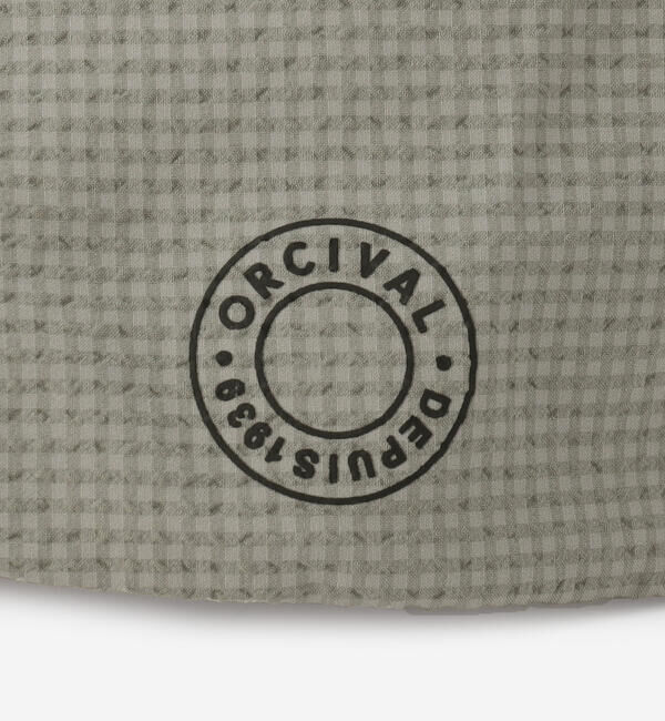 ORCIVAL「ORCIVAL | サッカーギンガム ジェットキャップ UNISEX」|キャップ・キャスケット|